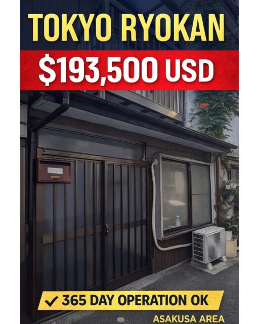 Tokyo Airbnb Investment Property 🇯🇵

📍 Sumida 2-Chome, Sumida-ku, Tokyo
🚶 7 min walk to Kanegafuchi Station (Tobu Skytree Line)

💰 Price: JPY 30,000,000
🏠 Detached House
🛏 Layout: 2LDK
📐 Floor Area: approx. 41 m²
📏 Land Area: 34.30 m²

🏨 Hospitality Investment Opportunity

This renovated traditional-style house is currently operated as an accommodation property.

✔ Hotel / Ryokan business license obtained
✔ 365-day short-term rental operation allowed
✔ Furniture and equipment included
✔ Existing bookings can be transferred
✔ Operation manual and cleaning contracts included

The property can be handed over fully operational and ready to generate income.

💡 One-Stop Support for Foreign Investors

Estimated annual revenue available upon request

We provide full support in English for:

• Airbnb / vacation rental setup
• Hotel & Ryokan license application
• Interior design & furniture setup
• OTA listing creation (Airbnb / Booking / Agoda etc.)
• Cleaning & operation management

From property purchase → licensing → operation,
we handle everything in one place.

📩 DM us if you are looking to invest in Japan's short-term rental market.

#TokyoRealEstate
#JapanProperty
#AirbnbJapan
#TokyoInvestment
#JapanPropertyInvestment
#ShortTermRentalJapan
#JapanAirbnb